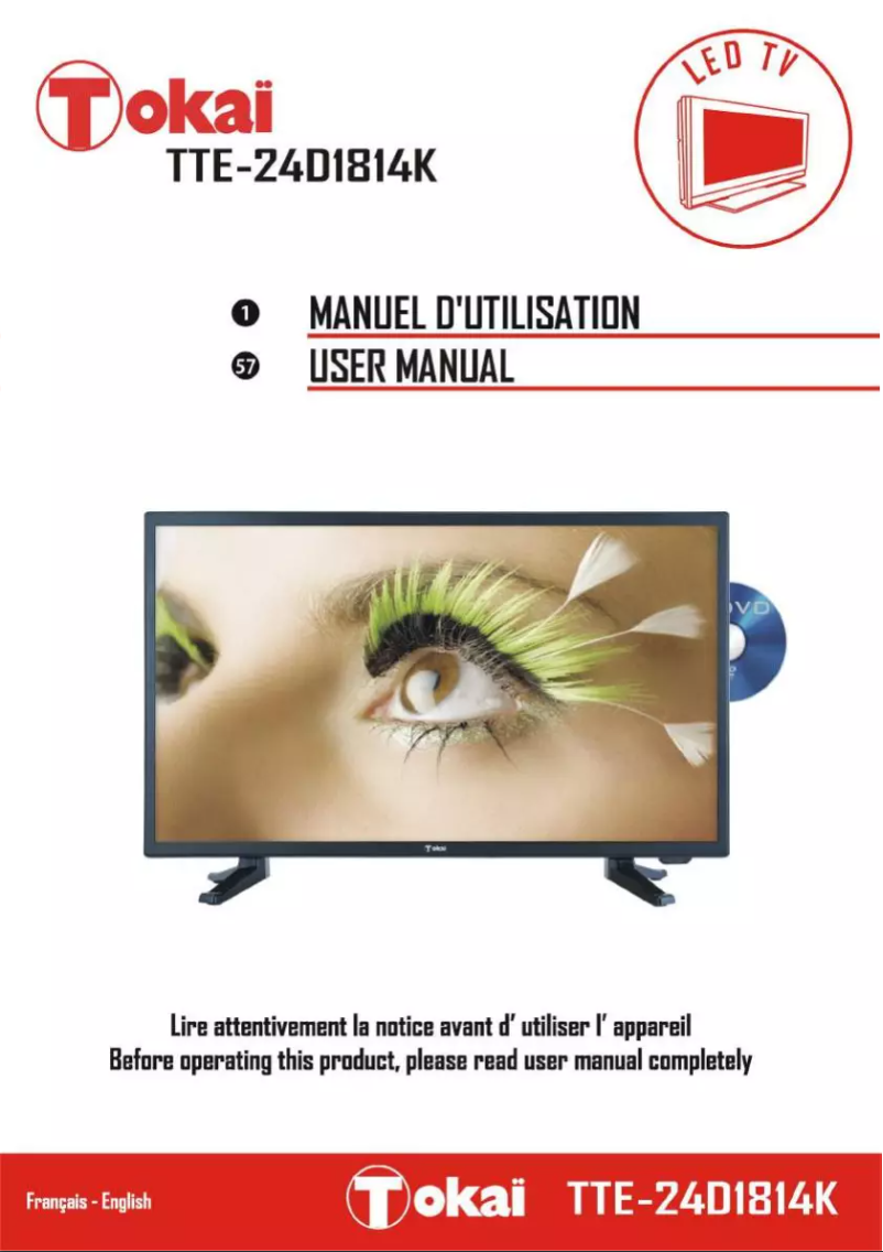 Image de la première page du manuel de l'appareil TTE-24K2014K