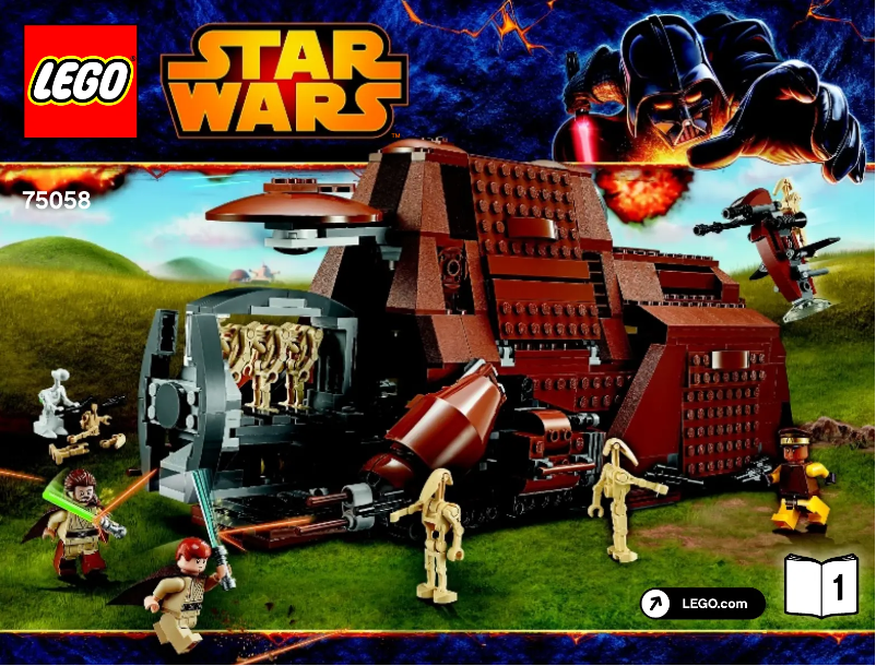Page n°1 - Manuel utilisateur Lego Star Wars 75058