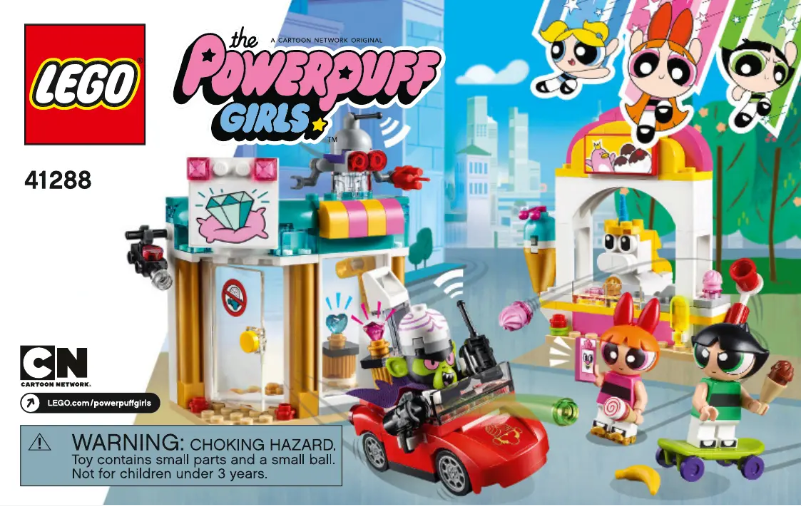 Image de la première page du manuel de l'appareil Powerpuff Girls 41288
