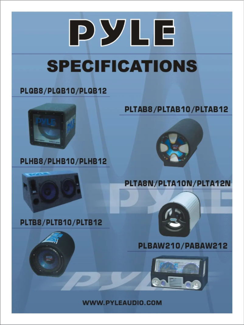 Image de la première page du manuel de l'appareil PLTB8