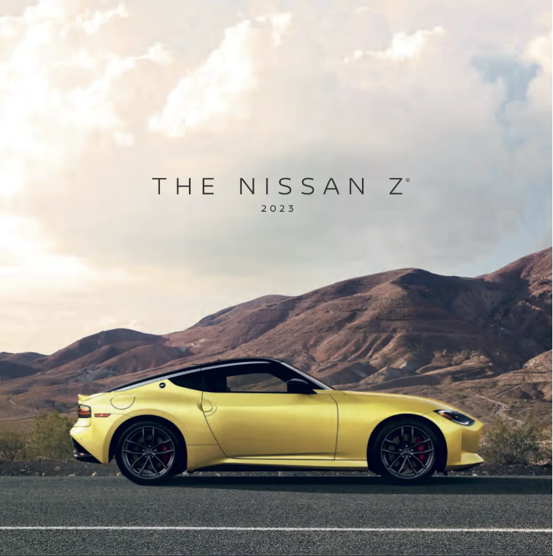 Image de la première page du manuel de l'appareil 400Z (2023)