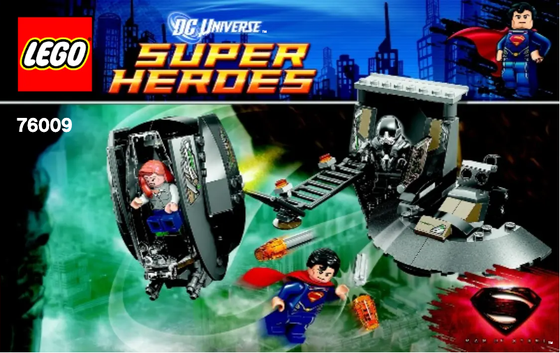 Page n°1 - Manuel utilisateur Lego Superman (TM): Black Zero Escape