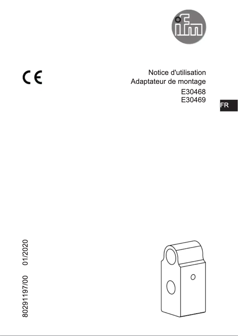 Image de la première page du manuel de l'appareil E30469
