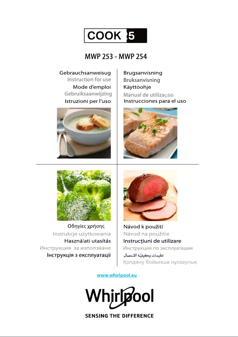 Image de la première page du manuel de l'appareil MWP 253 SB