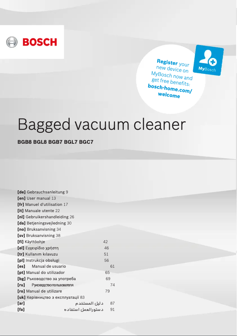 Image de la première page du manuel de l'appareil In'genius ProAnimal BGB8PET1