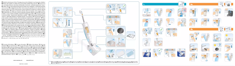 Page n°1 - Manuel utilisateur Tefal Clean & Steam VP7557