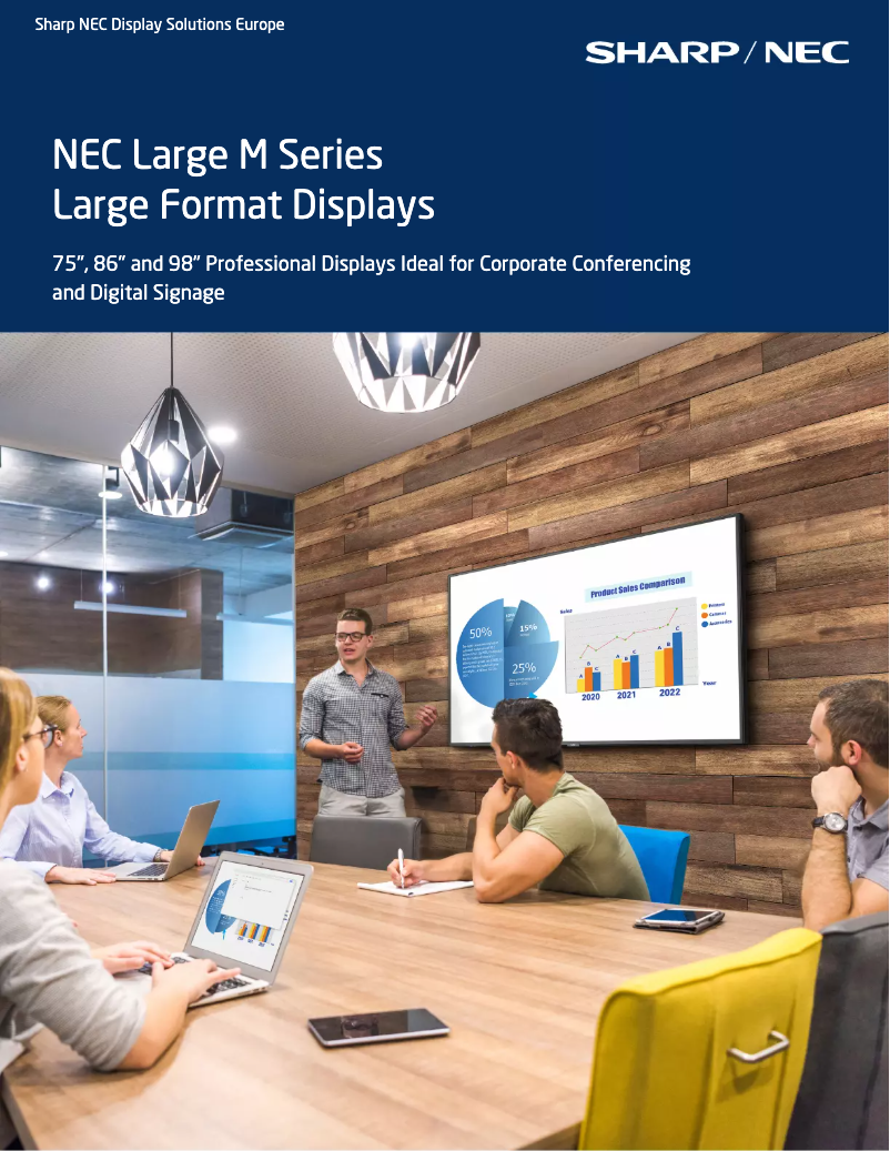 Image de la première page du manuel de l'appareil MultiSync M981