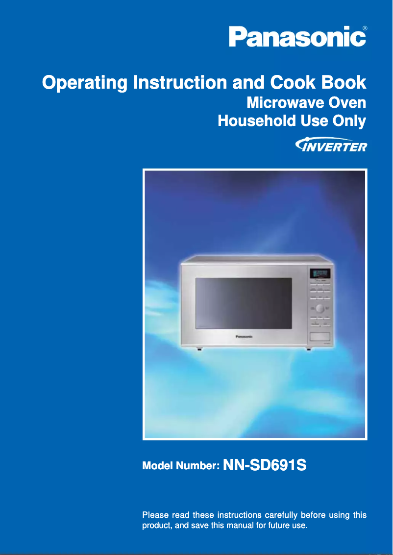 Página 1 del manual Manual de usuario Panasonic NN-SD691S