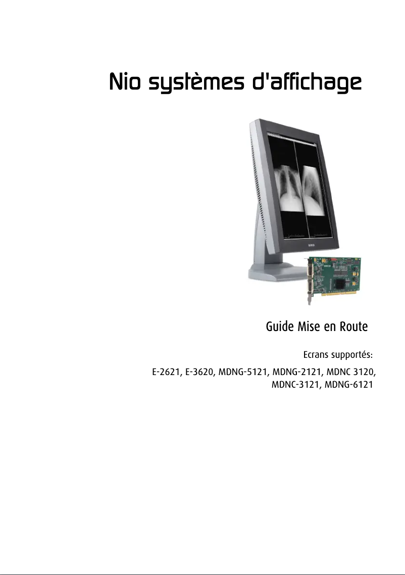 Image de la première page du manuel de l'appareil E-3620 MA