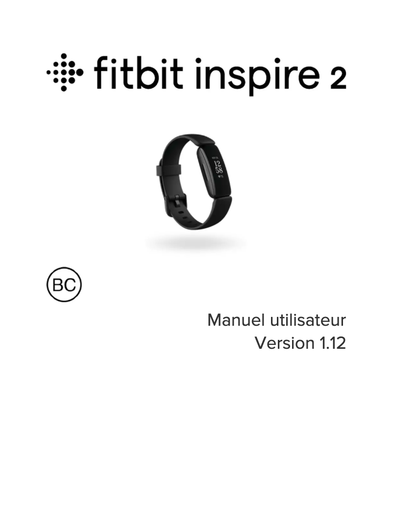 Image de la première page du manuel de l'appareil Inspire 2