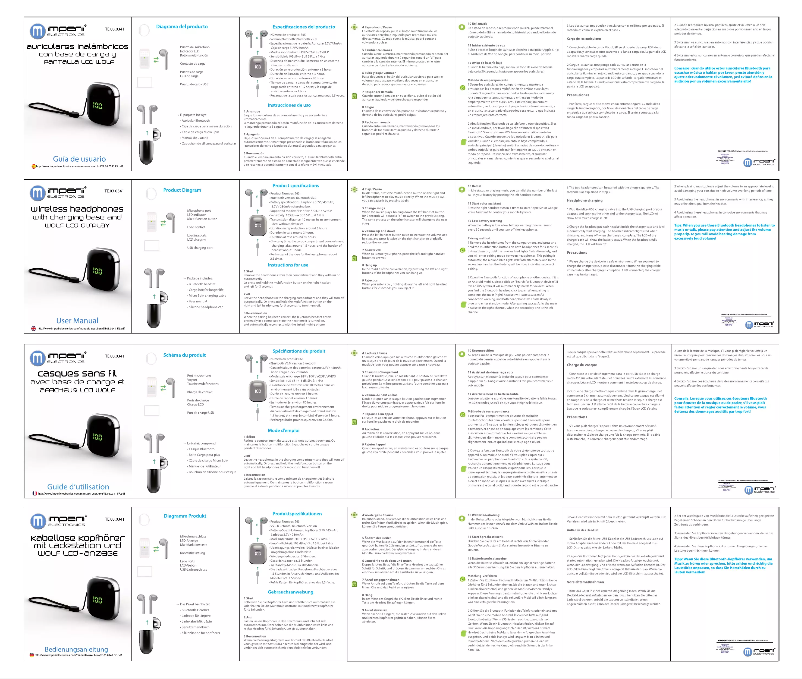 Page 1 de la notice Manuel utilisateur Imperii Electronics TE.03.0341.01