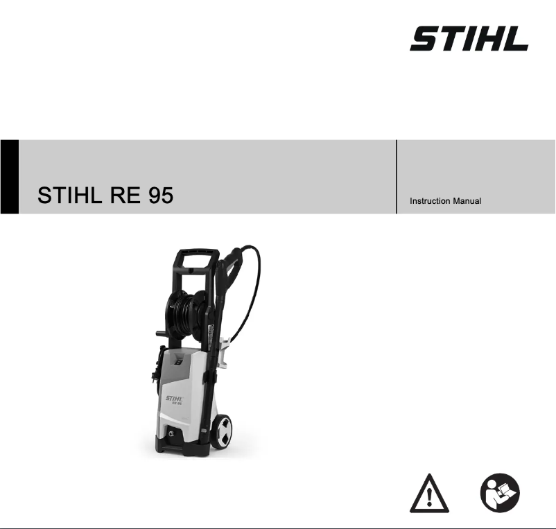 Page 1 de la notice Manuel utilisateur Stihl RE 95 PLUS