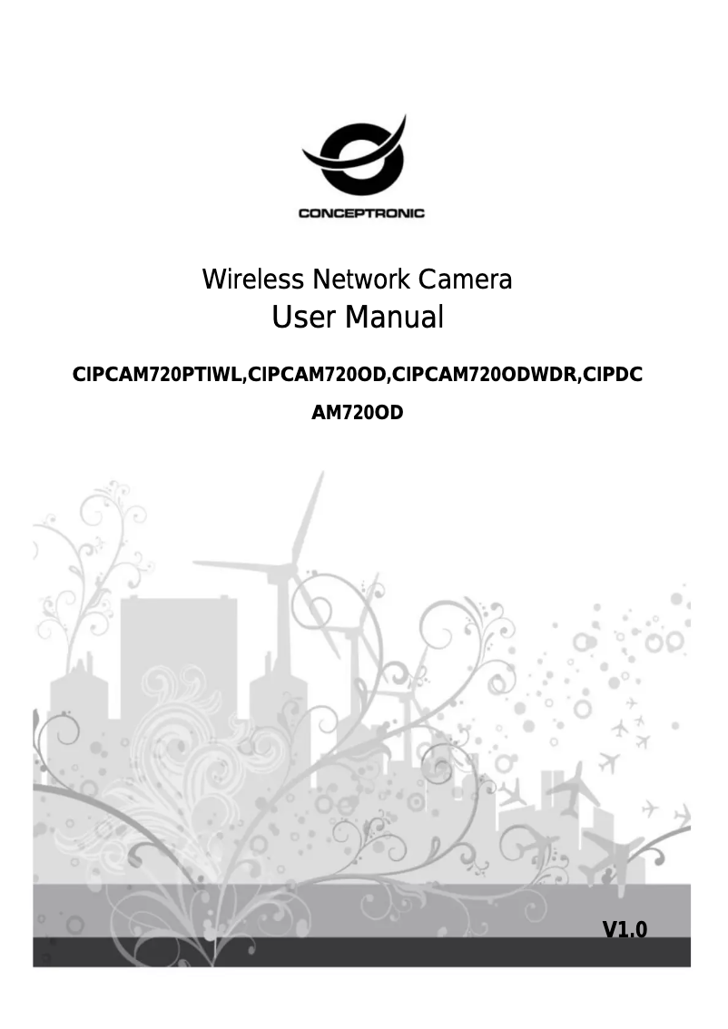 Page n°1 - Manuel utilisateur Conceptronic CIPCAM720OD