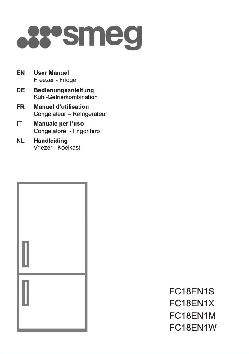 Page n°1 - Mode d'emploi Smeg FC18EN1X