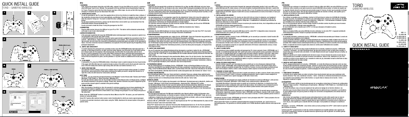 Page 1 de la notice Manuel utilisateur Speed-Link TORID