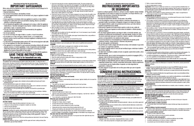 Image de la première page du manuel de l'appareil WM600SB