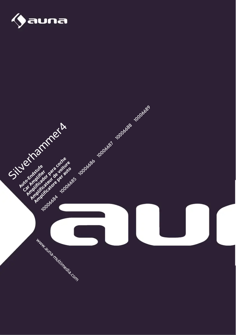 Página 1 del manual Manual de usuario Auna Silverhammer 4