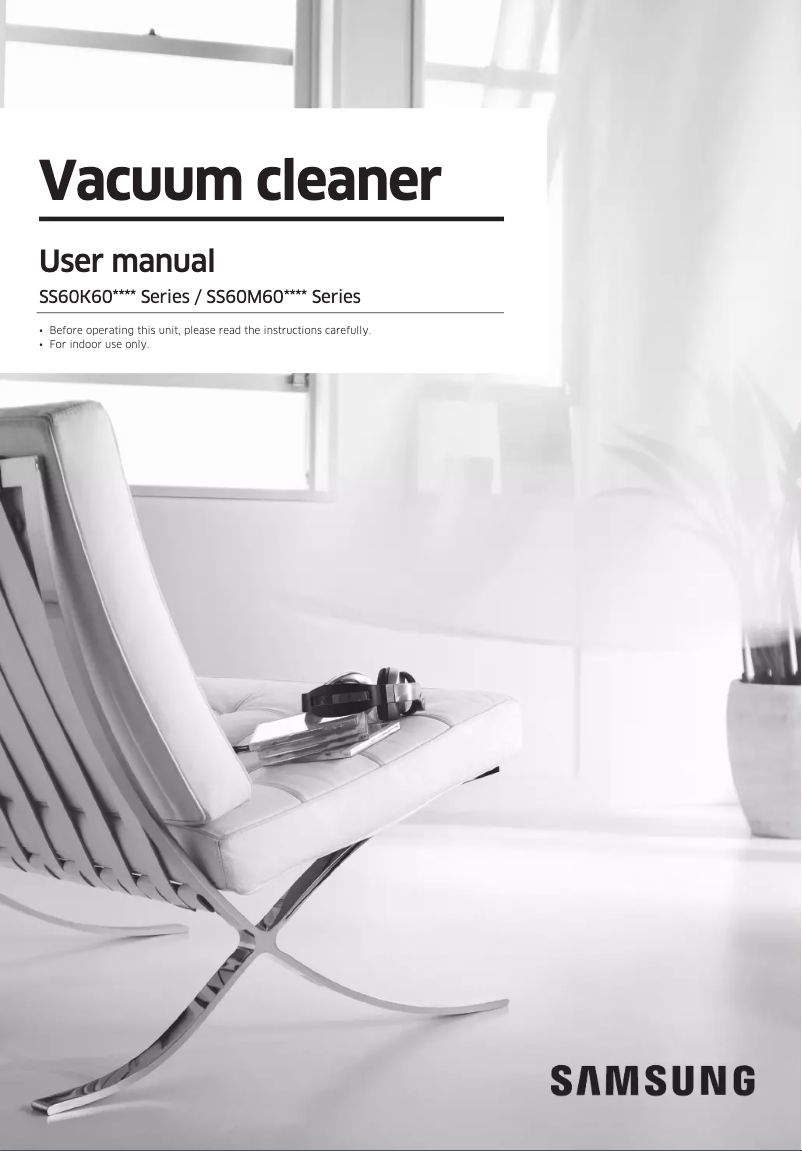 Image de la première page du manuel de l'appareil SS60K6080KC