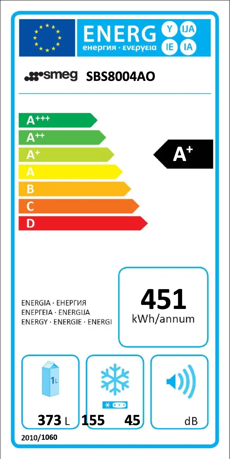 Image de la première page du manuel de l'appareil SBS8004AO