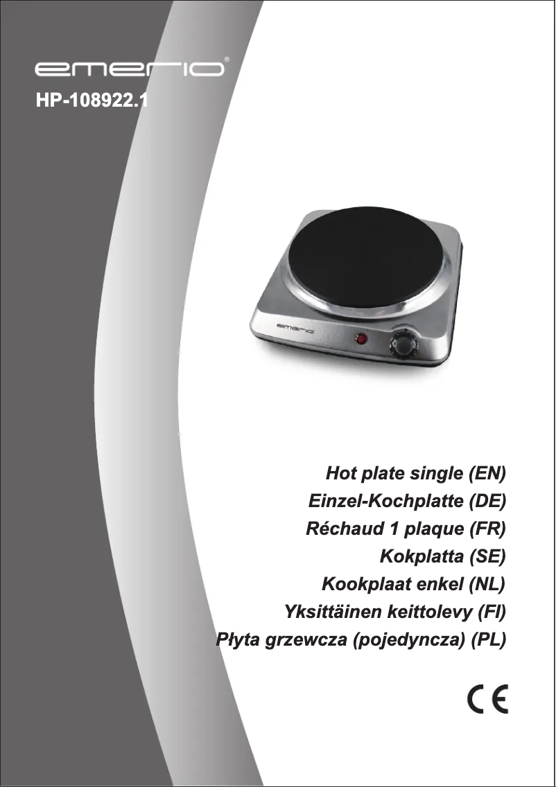 Imagen de la primera página del manual del dispositivo HP-108922.1