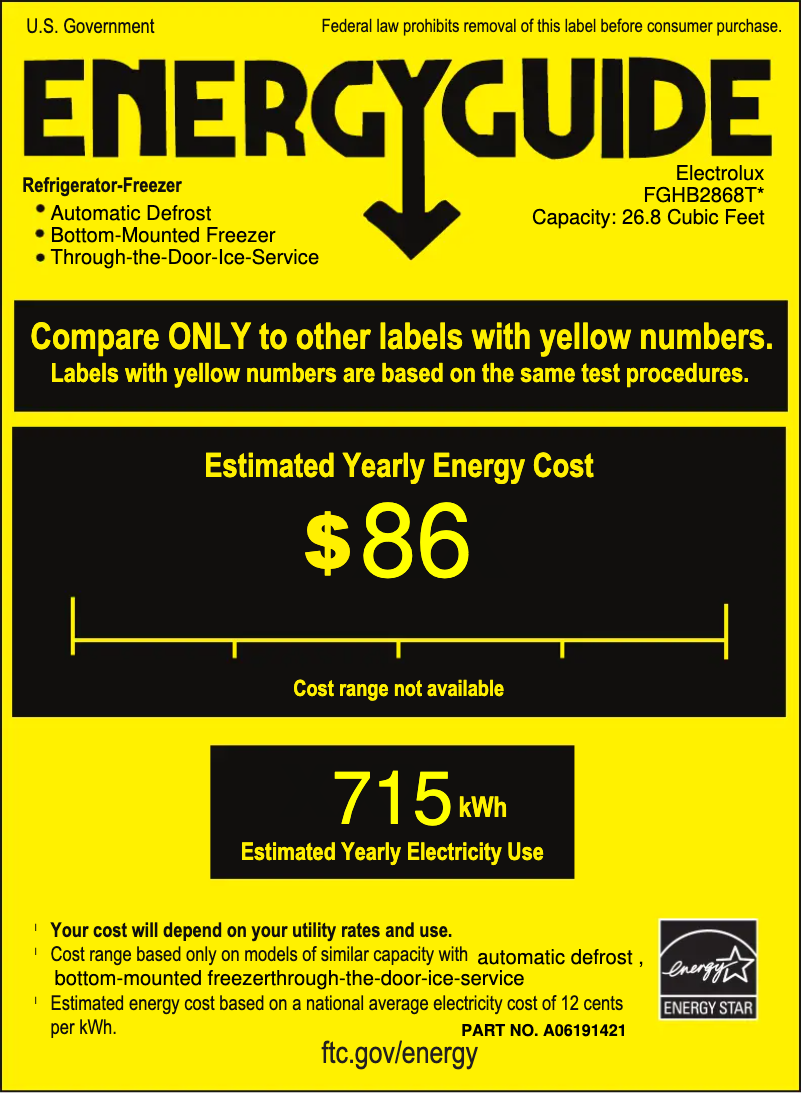 Image de la première page du manuel de l'appareil FGHB2868T