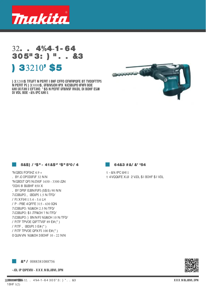 Image de la première page du manuel de l'appareil HR3210FCT