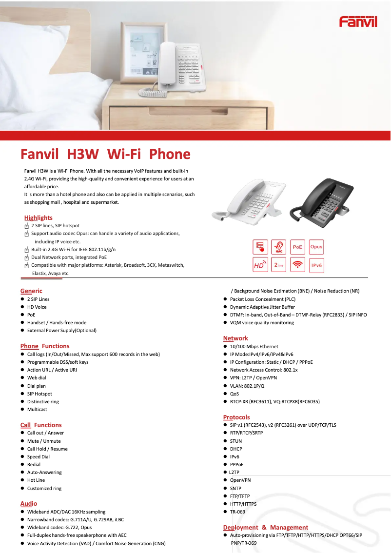 Imagen de la primera página del manual del dispositivo H3W