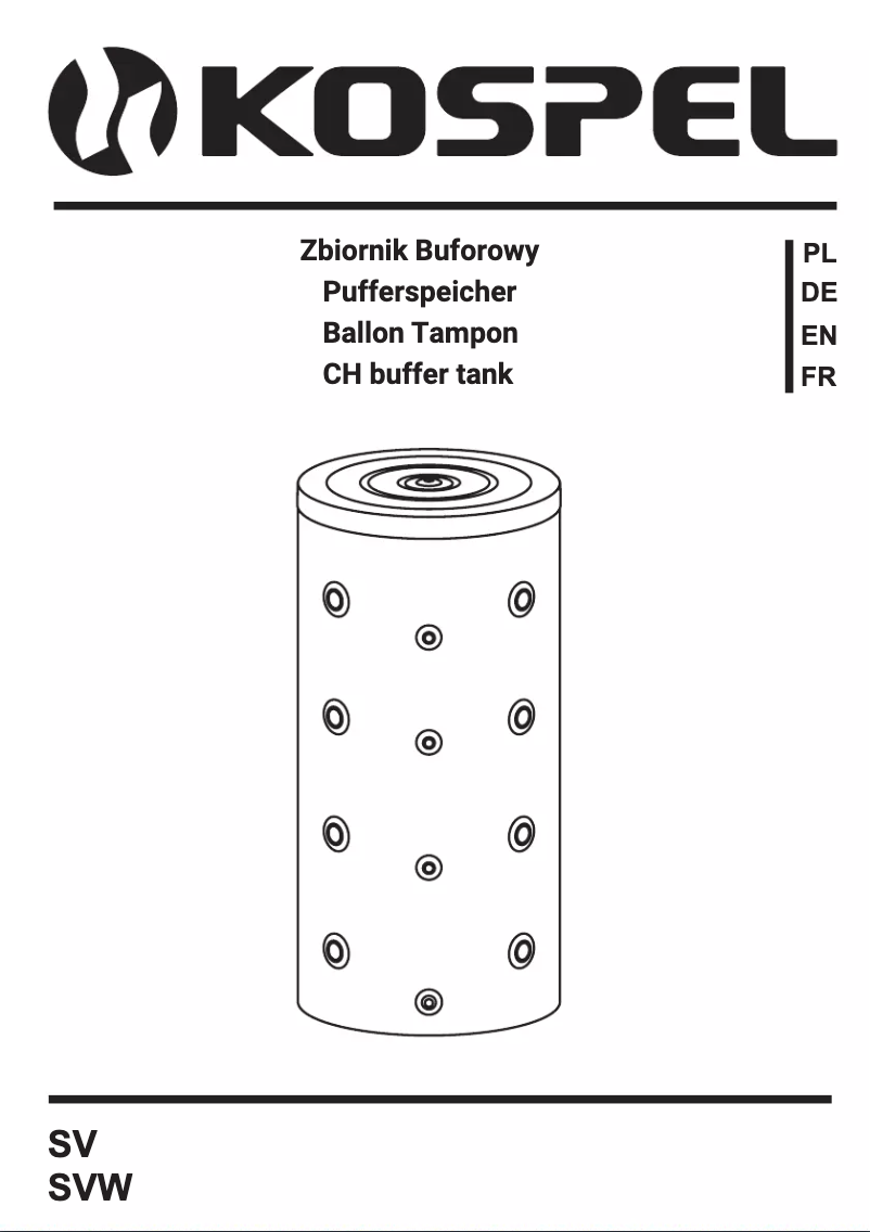 Page 1 de la notice Manuel utilisateur Kospel SV-300.1