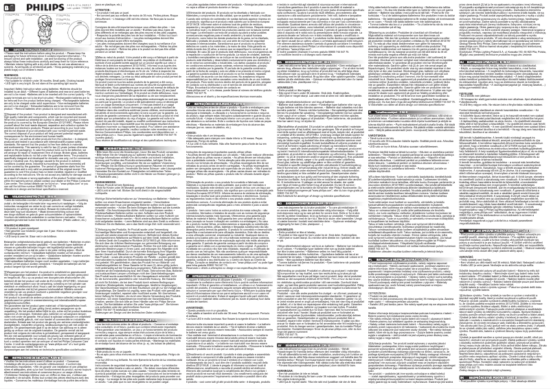 Page 1 de la notice Manuel utilisateur Philips 71767/08/16