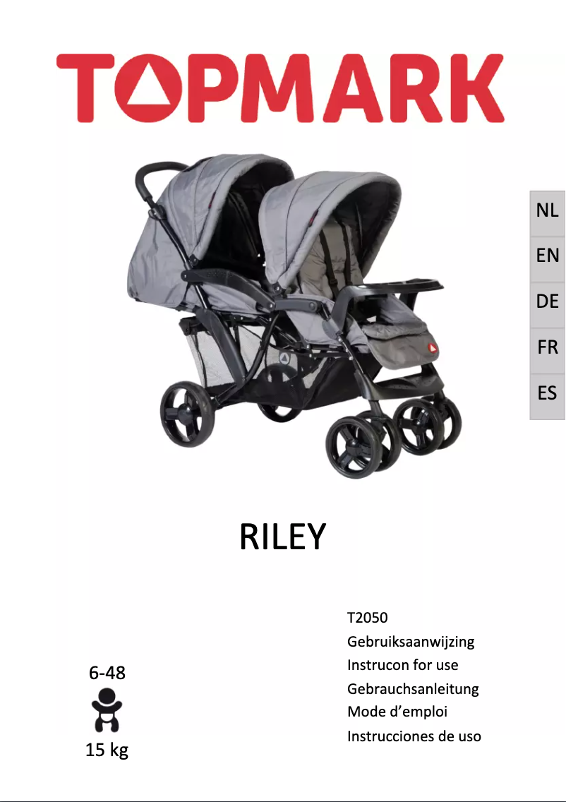 Image de la première page du manuel de l'appareil RILEY T2050
