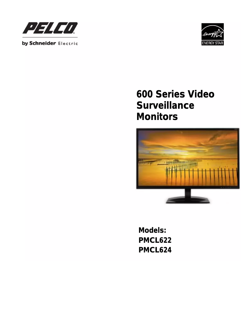 Page n°1 - Manuel utilisateur Pelco PMCL622