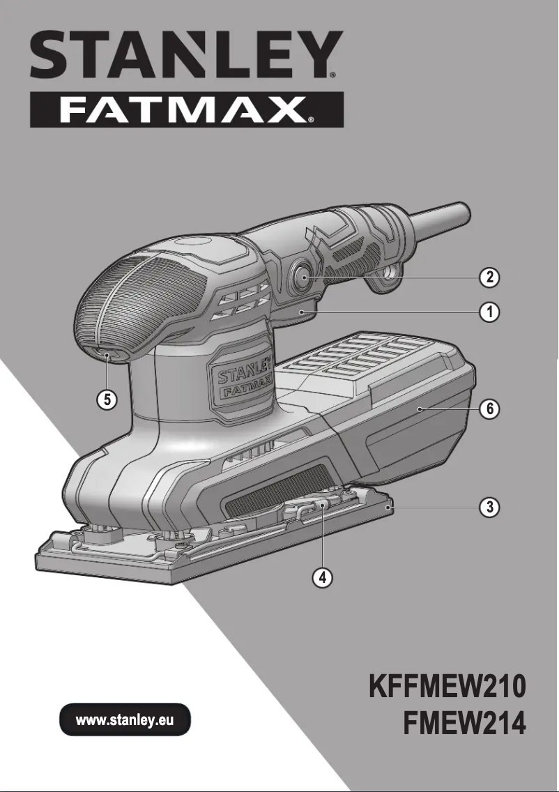 Page n°1 - Manuel utilisateur Stanley FMEW214