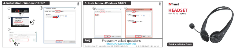 Page n°1 - Manuel utilisateur Trust 21664