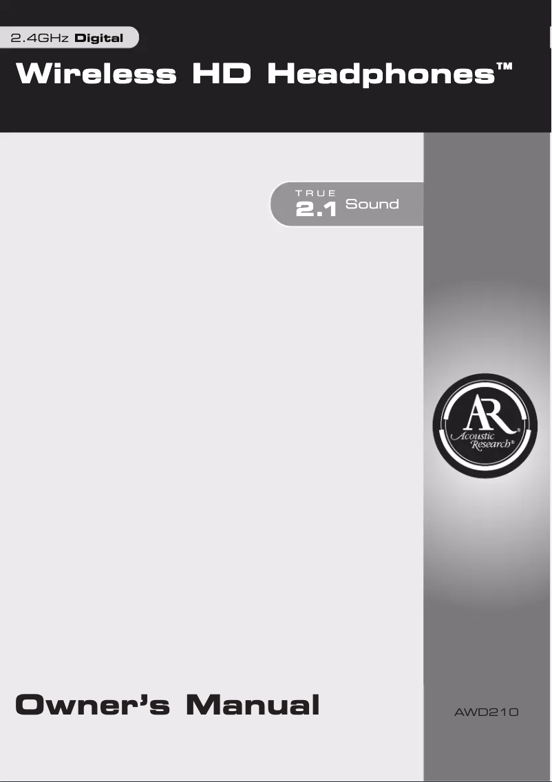 Image de la première page du manuel de l'appareil AW825