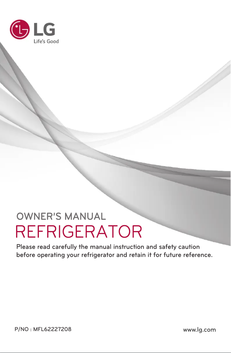 Image de la première page du manuel de l'appareil GL-B322RPTL