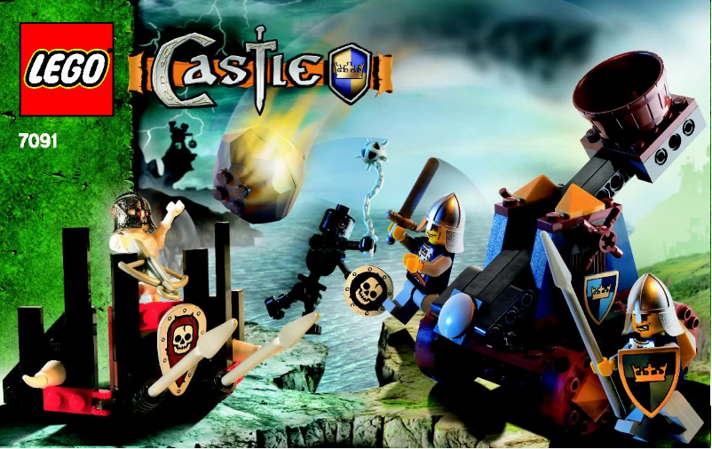 Page 1 de la notice Manuel utilisateur Lego Castle 7091