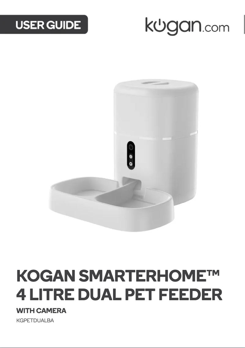 Page n°1 - Manuel utilisateur Kogan KGPETDUALBA