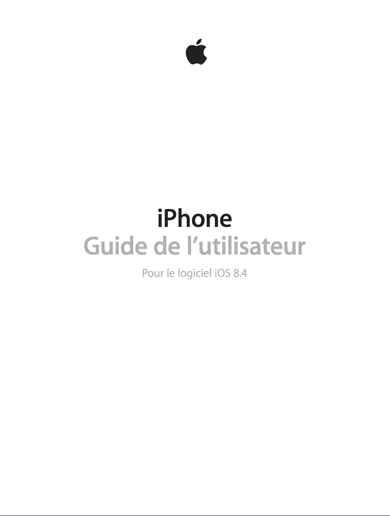Image de la première page du manuel de l'appareil iPhone 4S