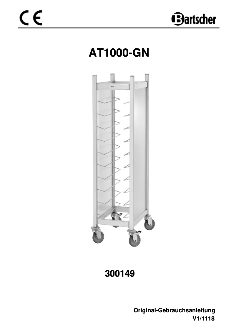 Image de la première page du manuel de l'appareil AT1000-GN