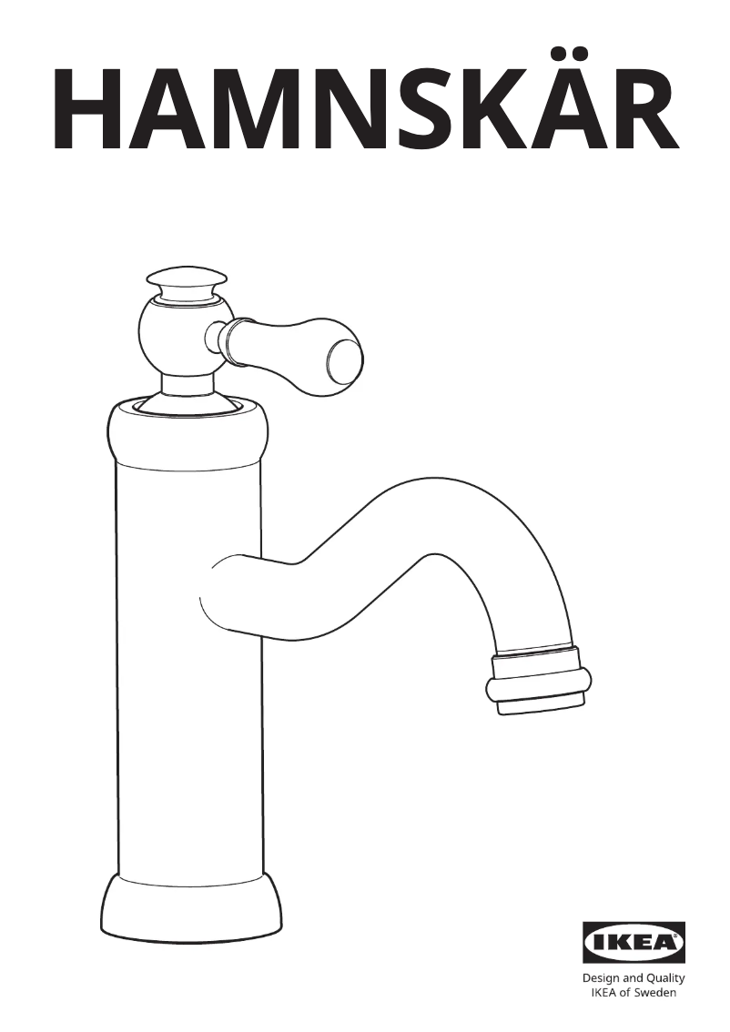 Image de la première page du manuel de l'appareil HAMNSKÄR 505.326.90