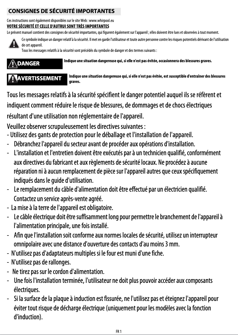 Image de la première page du manuel de l'appareil IVV 3204 IX