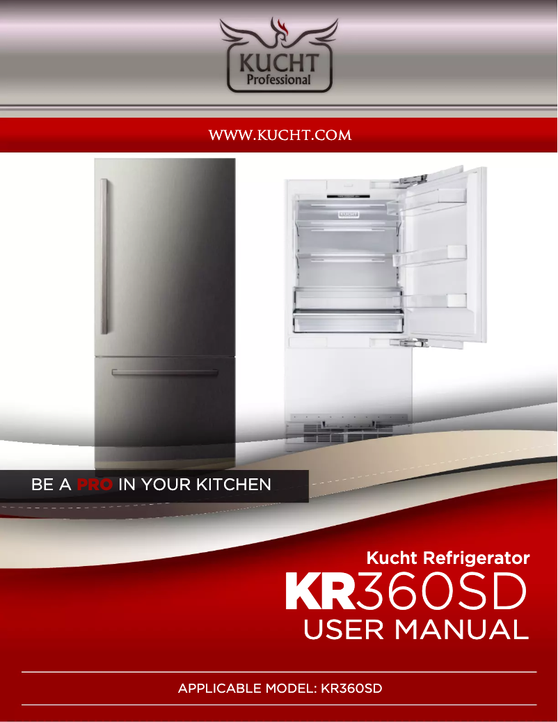Image de la première page du manuel de l'appareil KR360SD