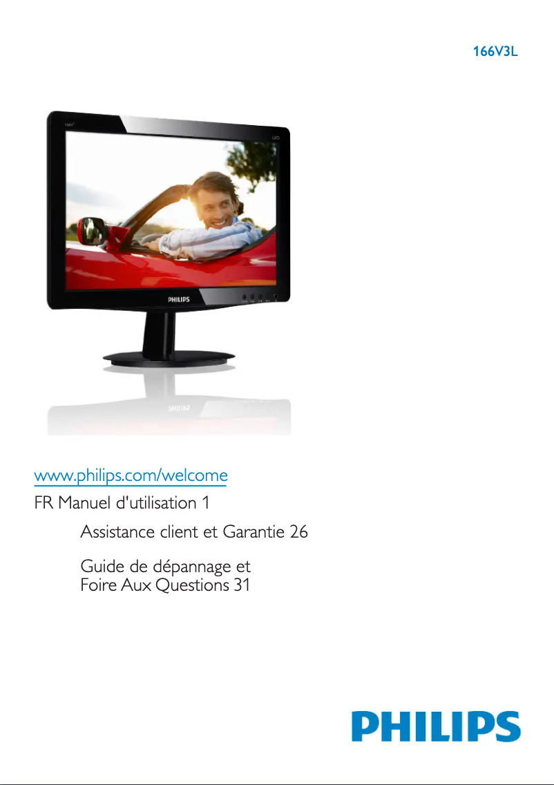 First page image of the manual for 166V3LAB