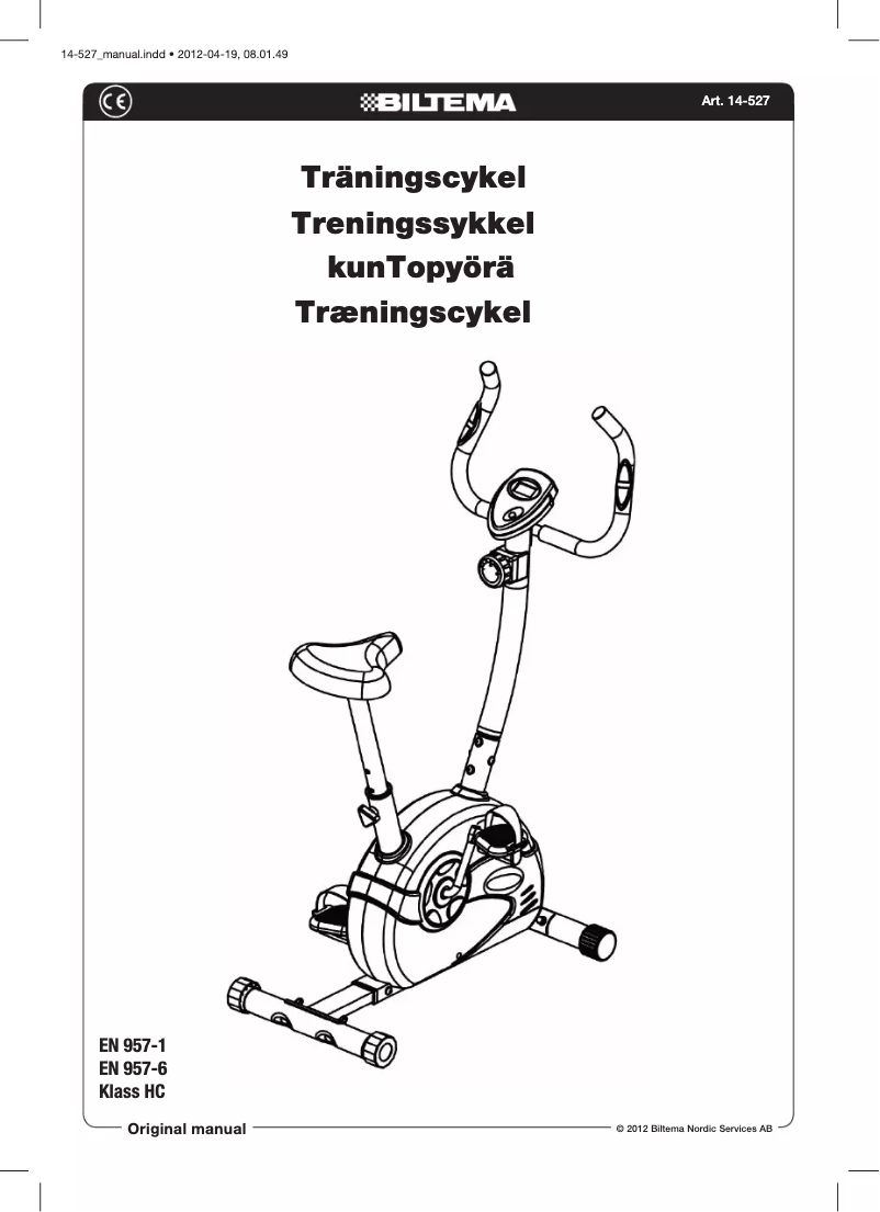 Image de la première page du manuel de l'appareil 14-527