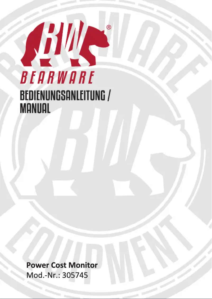 Page 1 de la notice Manuel utilisateur Arendo 305745