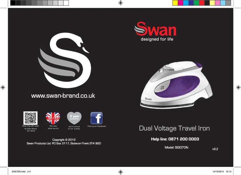 Page 1 de la notice Manuel utilisateur Swan SI3070N