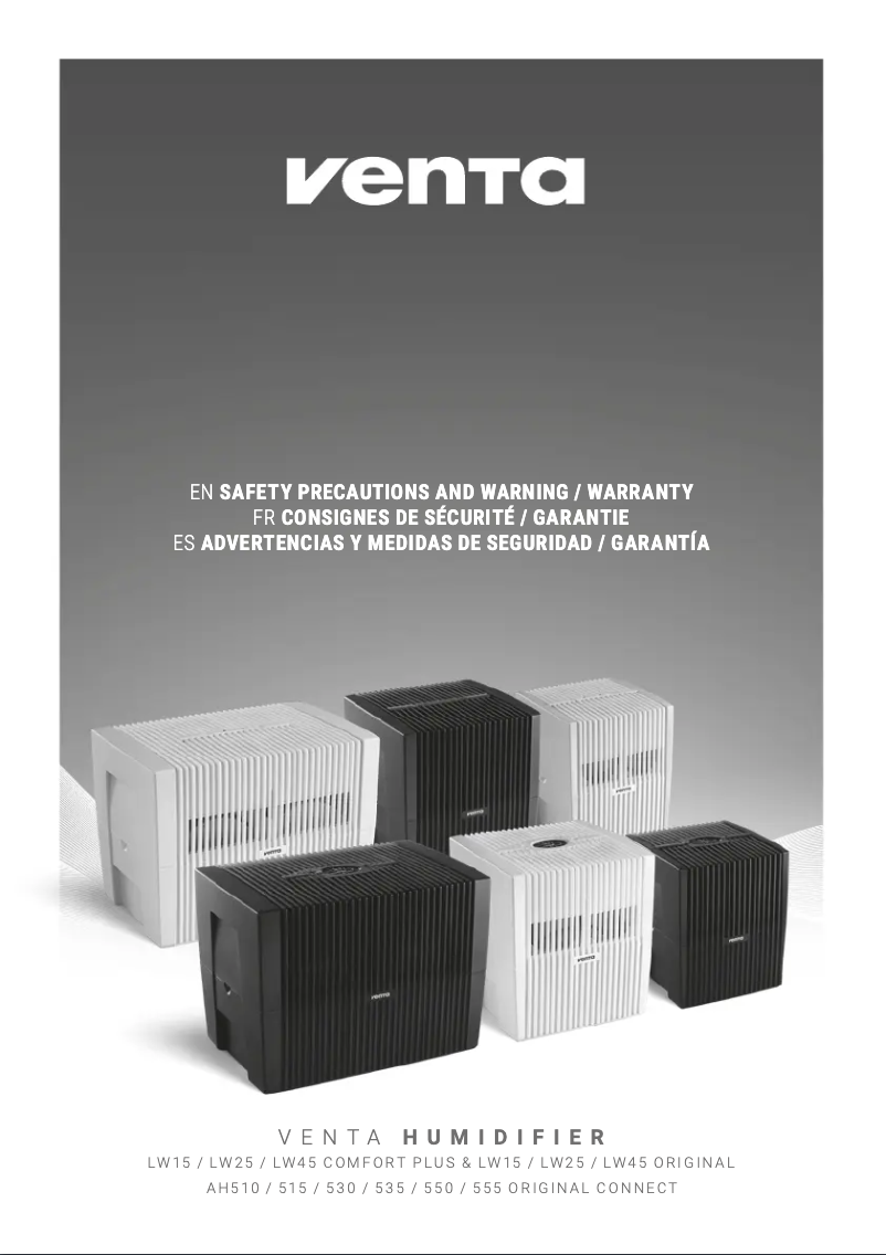 Image de la première page du manuel de l'appareil LW15