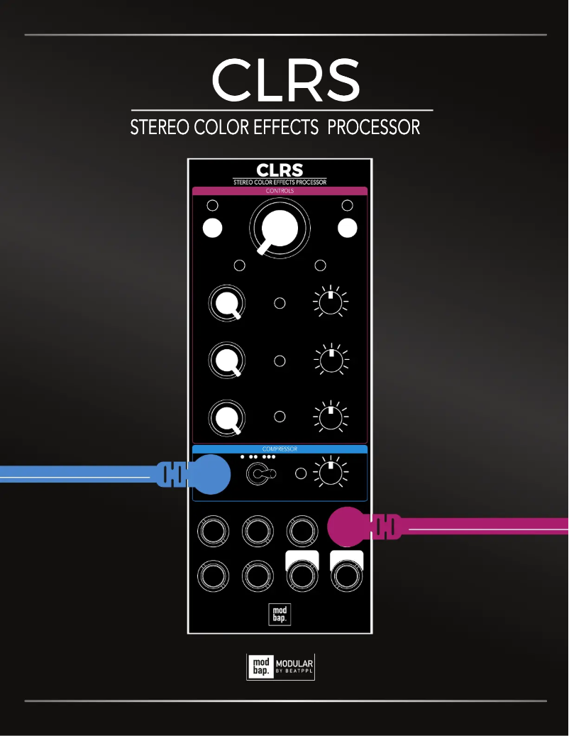 Page 1 de la notice Manuel utilisateur Modbap Modular CLRS
