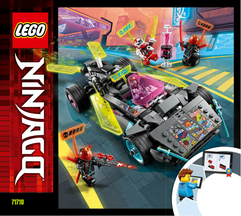 Page 1 of the manual User Manual Lego Ninjago 71710