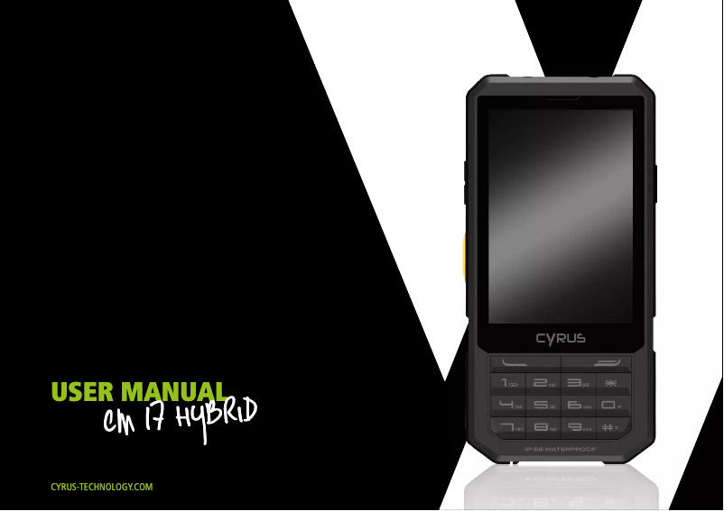 Page n°1 - Manuel utilisateur Cyrus CM17